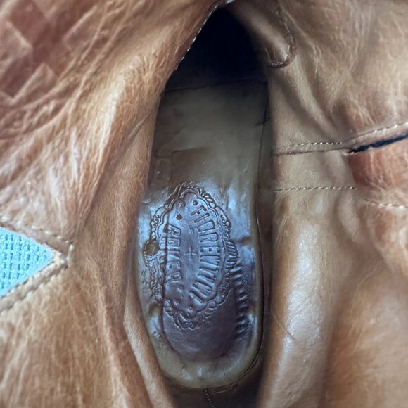 FIORENTINI + BAKER Eternity Eli Black Leather Motorcycle Ankle Boots sz 39.5 / 9 - Picture 6 of 11